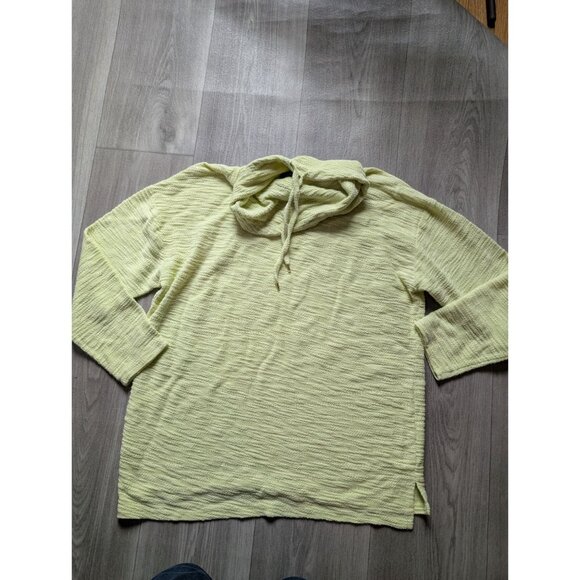 Jones New York Signature Yellow Textured  Pullover Sweater M - Picture 3 of 7